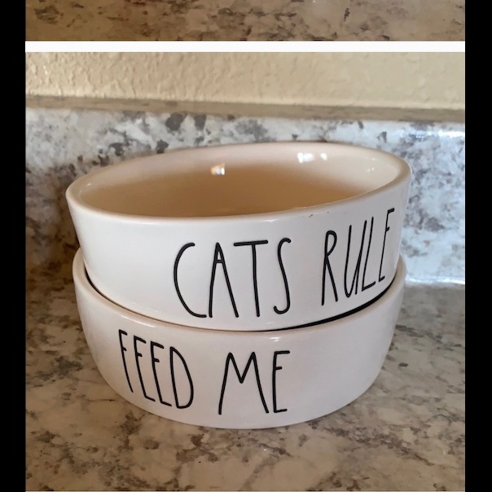 Rae Dunn cat bowls
